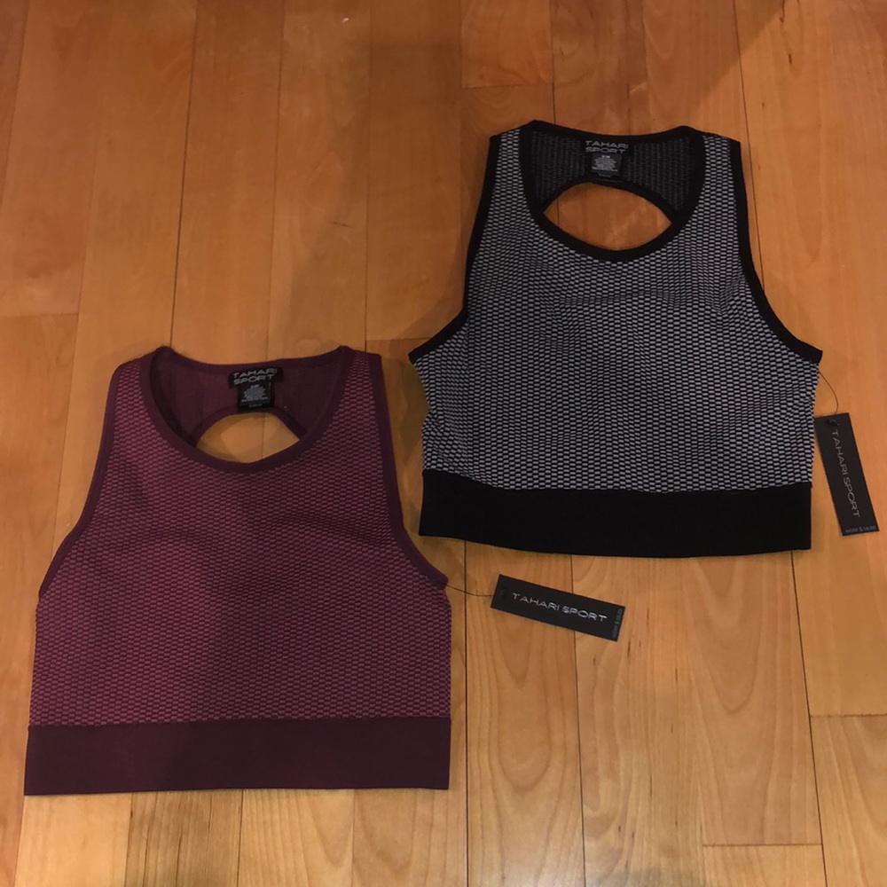 Tahari sports bras